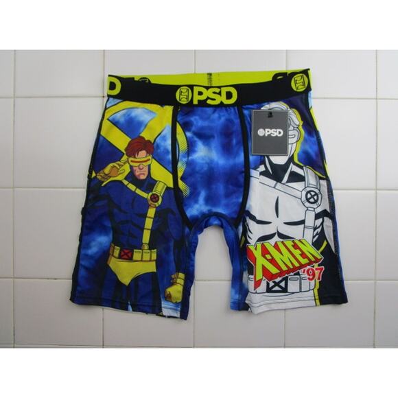 PSD X-Men Cyclops Men's Size Small Underwear Boxer Briefs - Picture 1 of 3